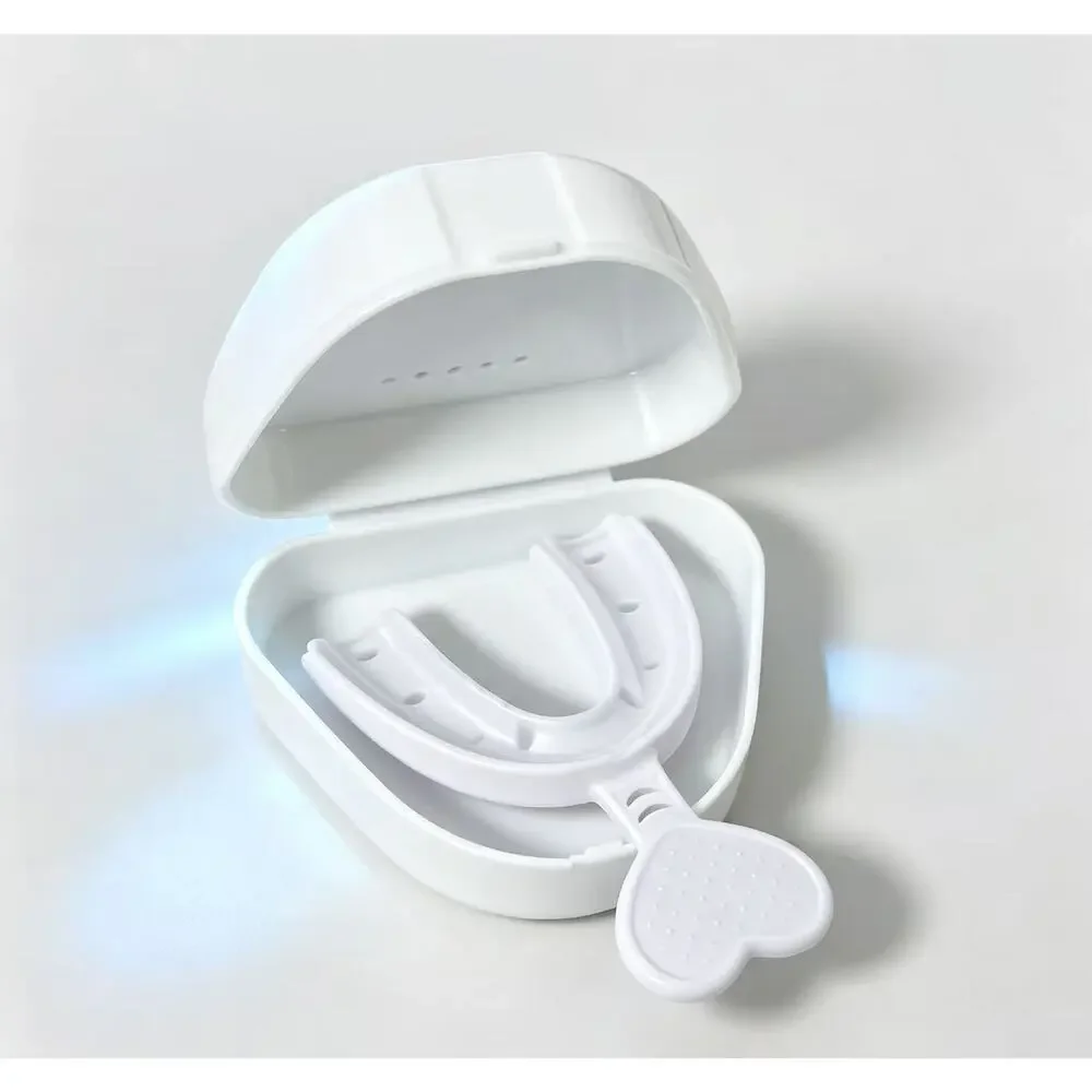 Thermoplastic Moldable Mouth Guard for Night Teeth Grinding with Storage Case